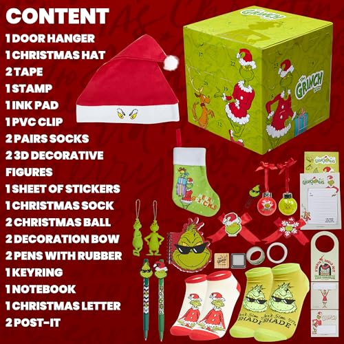 The Grinch Advent Calendar 2025, Christmas Advent for Women & Teenagers - Image 6
