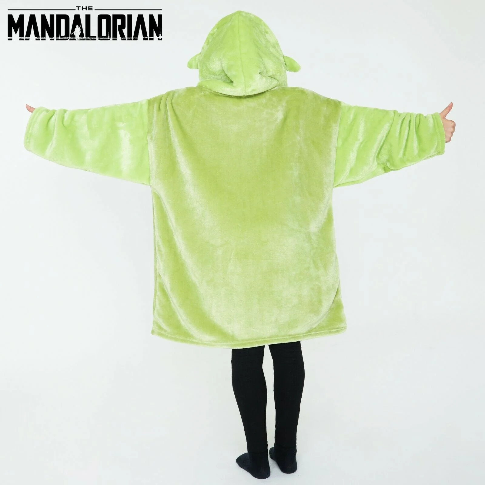 The Mandalorian Boys Oversized Hoodie Blanket - Baby Yoda - Image 6