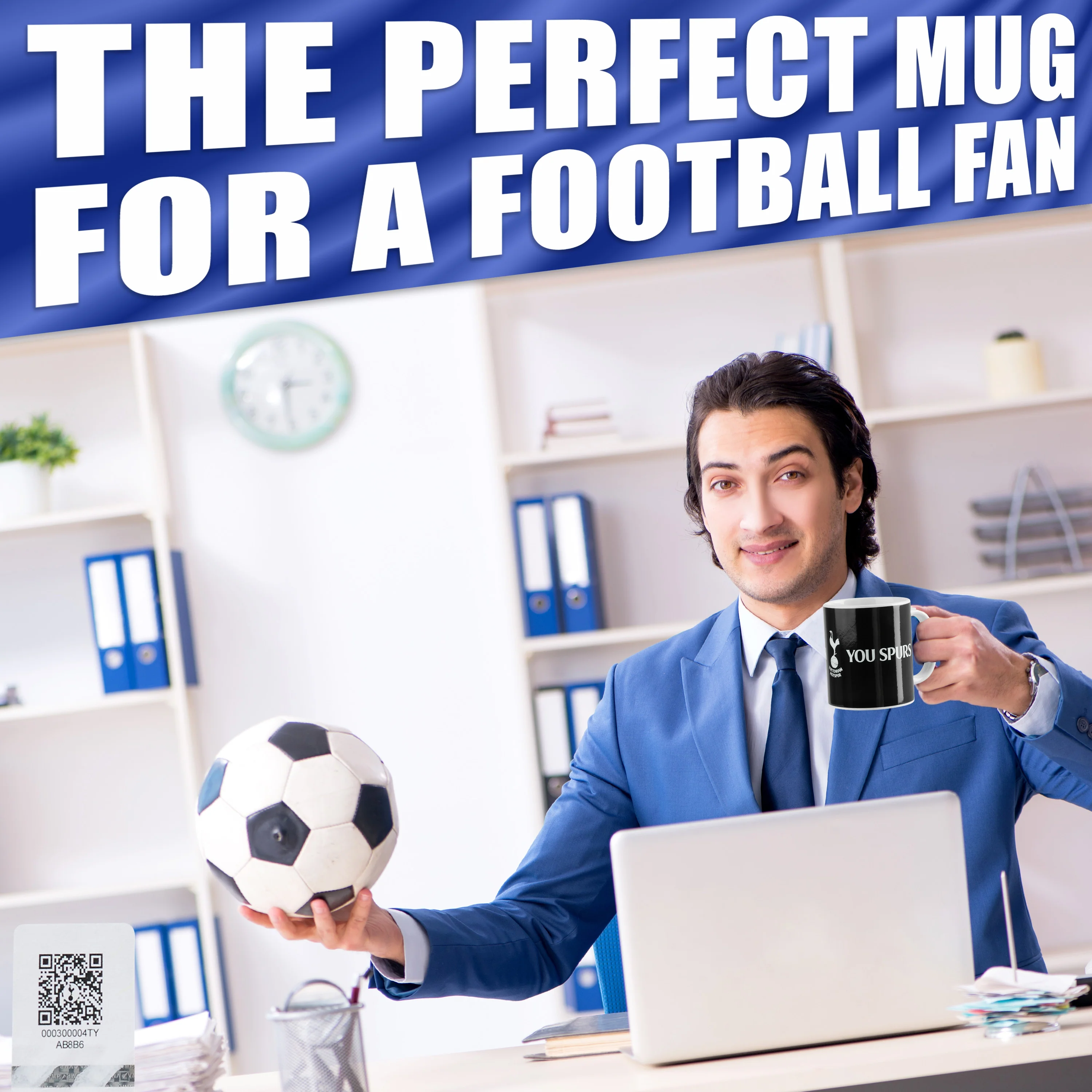 Tottenham Hotspur F.C. Coffee Mug, 320ml Ceramic Heat Colour Changing Mug - Gifts for Him - Image 2