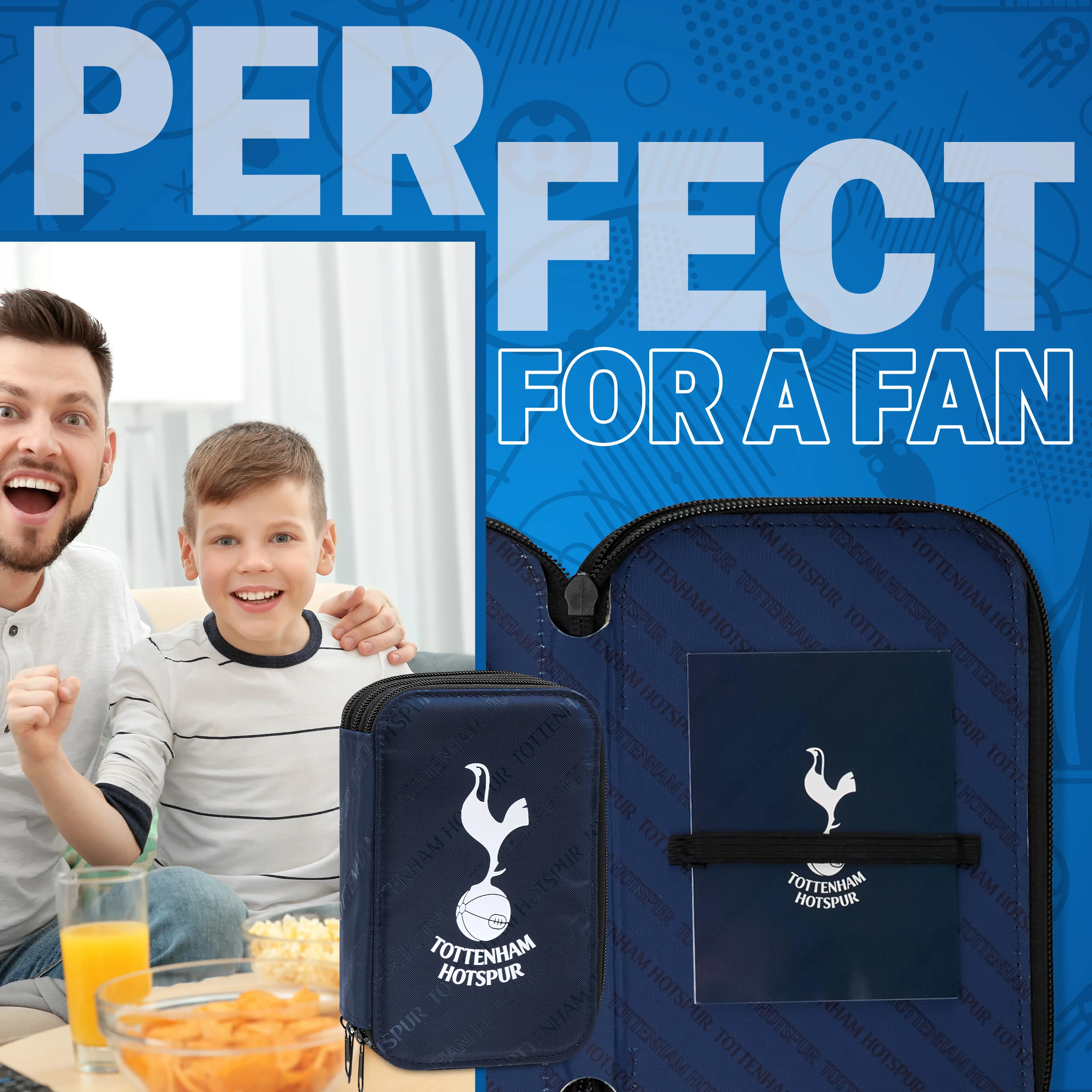 Tottenham Hotspur F.C. Filled Pencil Case, Stationery Set - School Supplies - Image 5