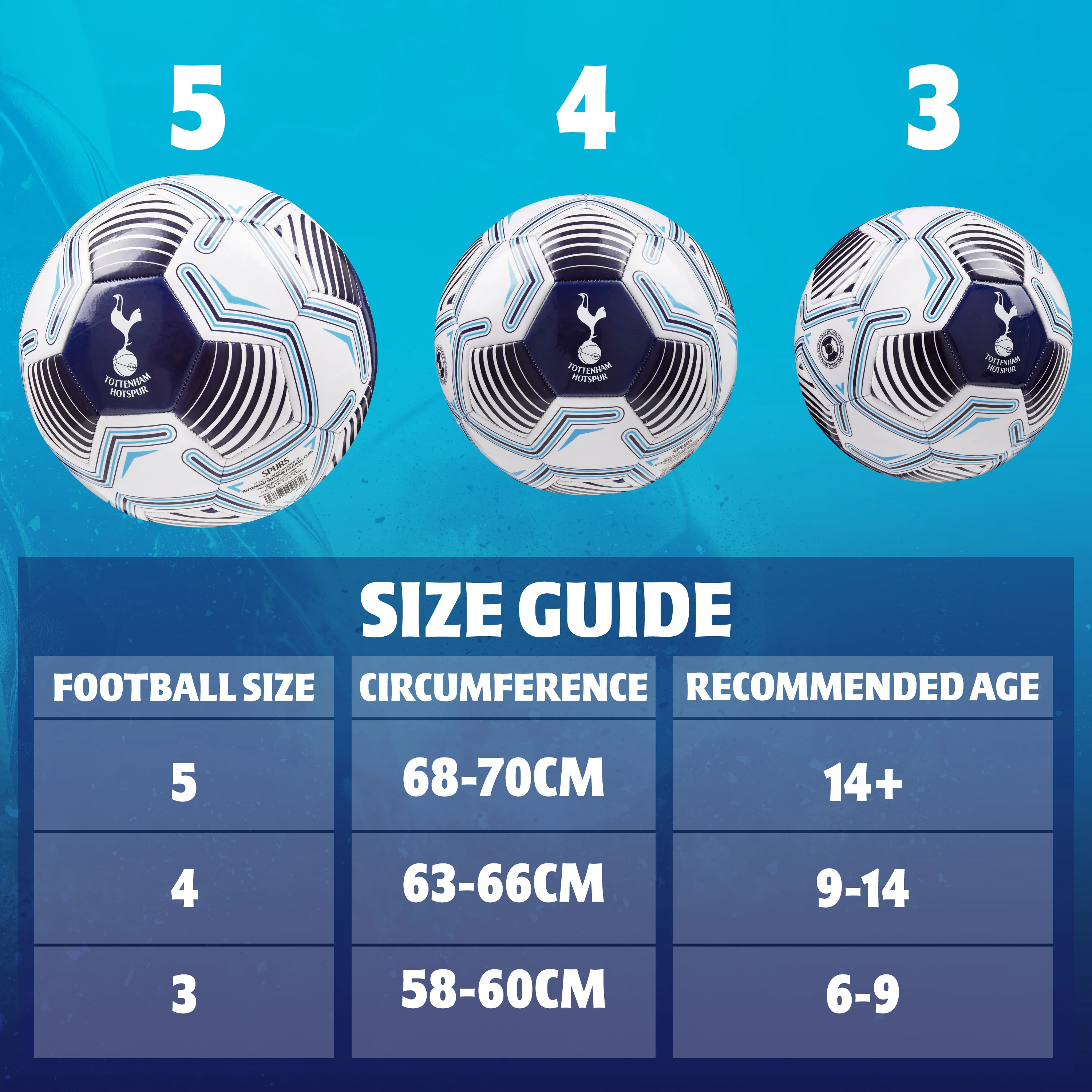 Tottenham Hotspur F.C. Football Soccer Ball for Adults Teenagers Kids Training Football Size 4 - Image 6