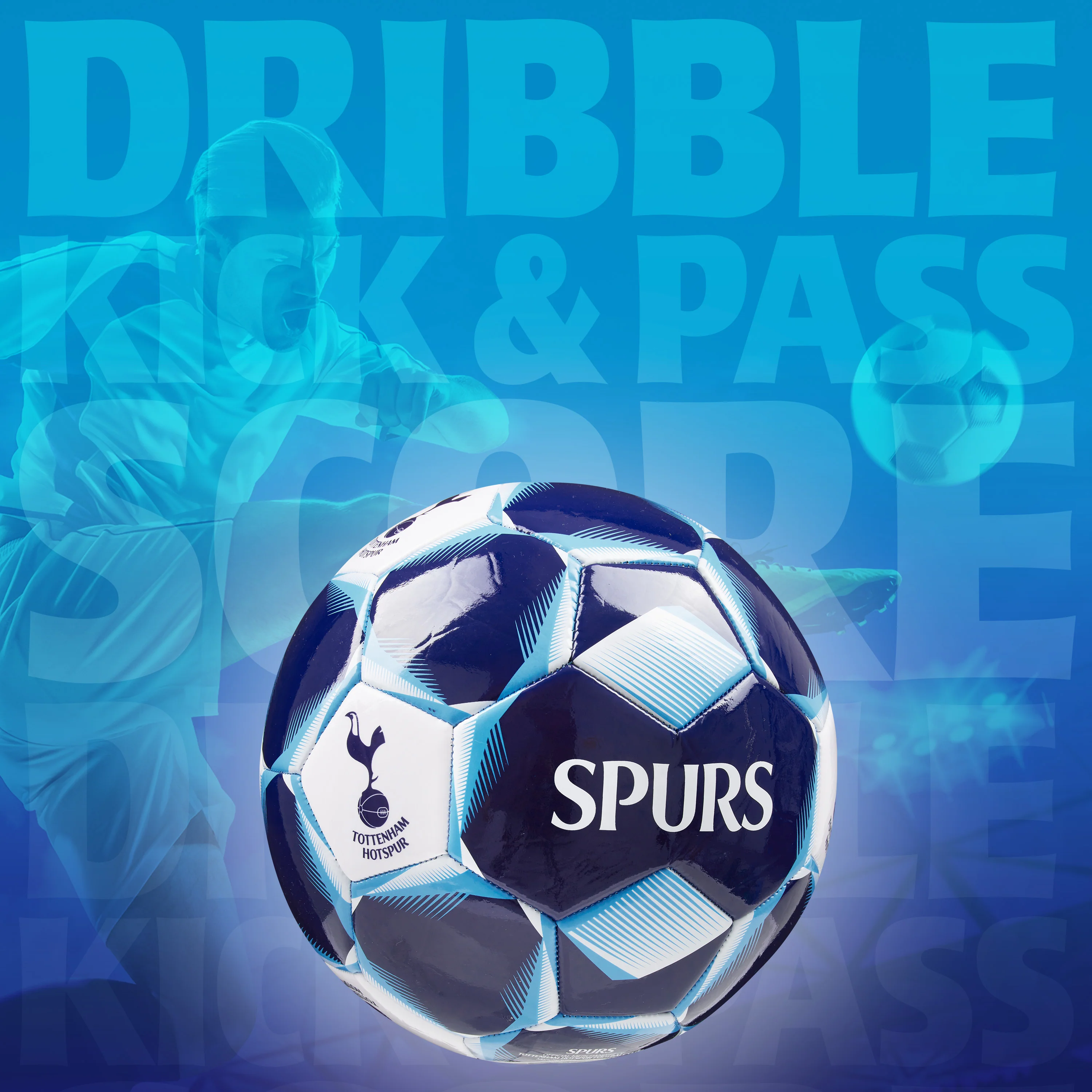 Tottenham Hotspur F.C. Football Soccer Ball for Adults & Teenagers - Size 4 - Image 3