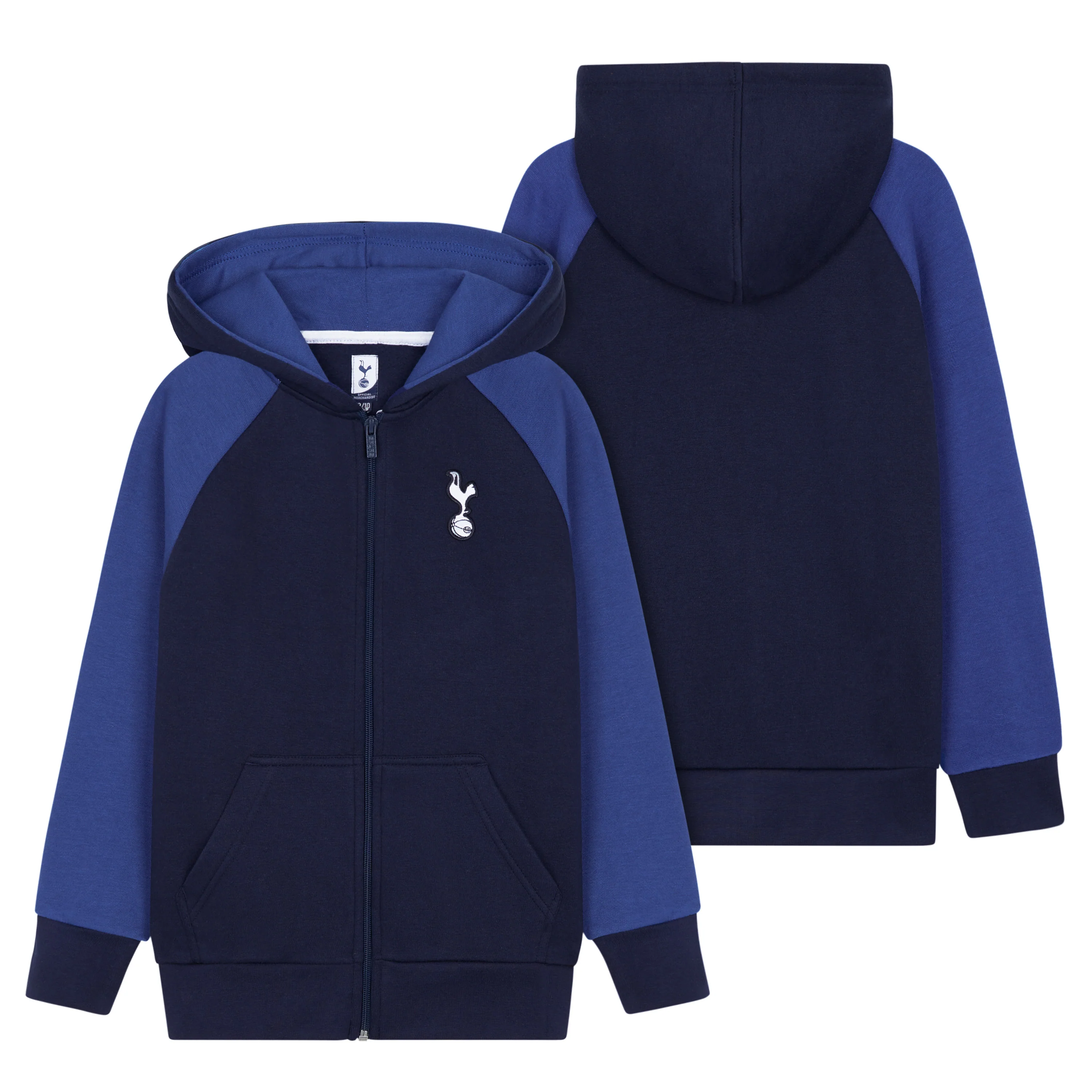 Tottenham Hotspur FC Boys' Hoodies - Zip Up Hooded Sweatshirt - Image 3