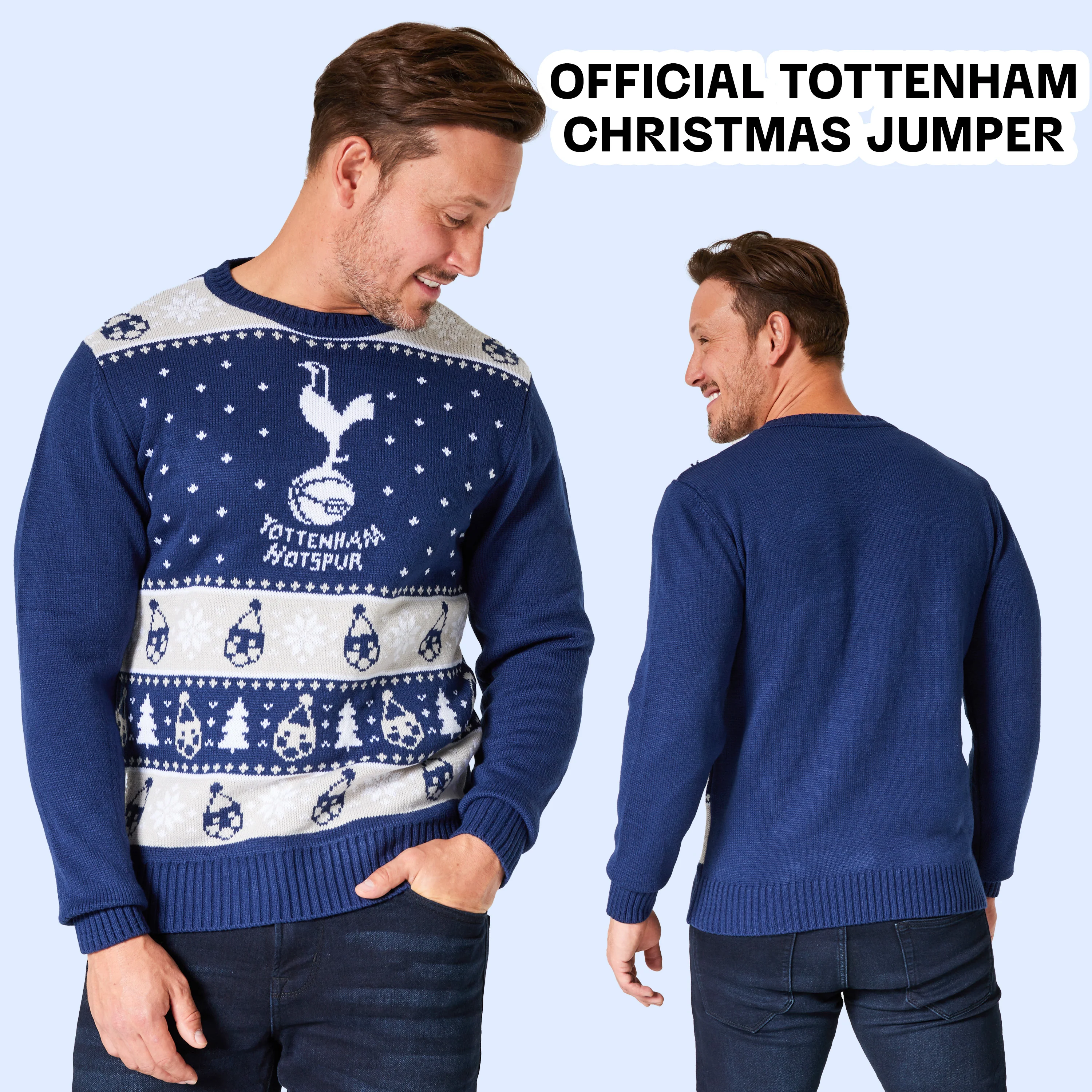 Tottenham Hotspur FC Christmas Jumpers for Men - Image 5
