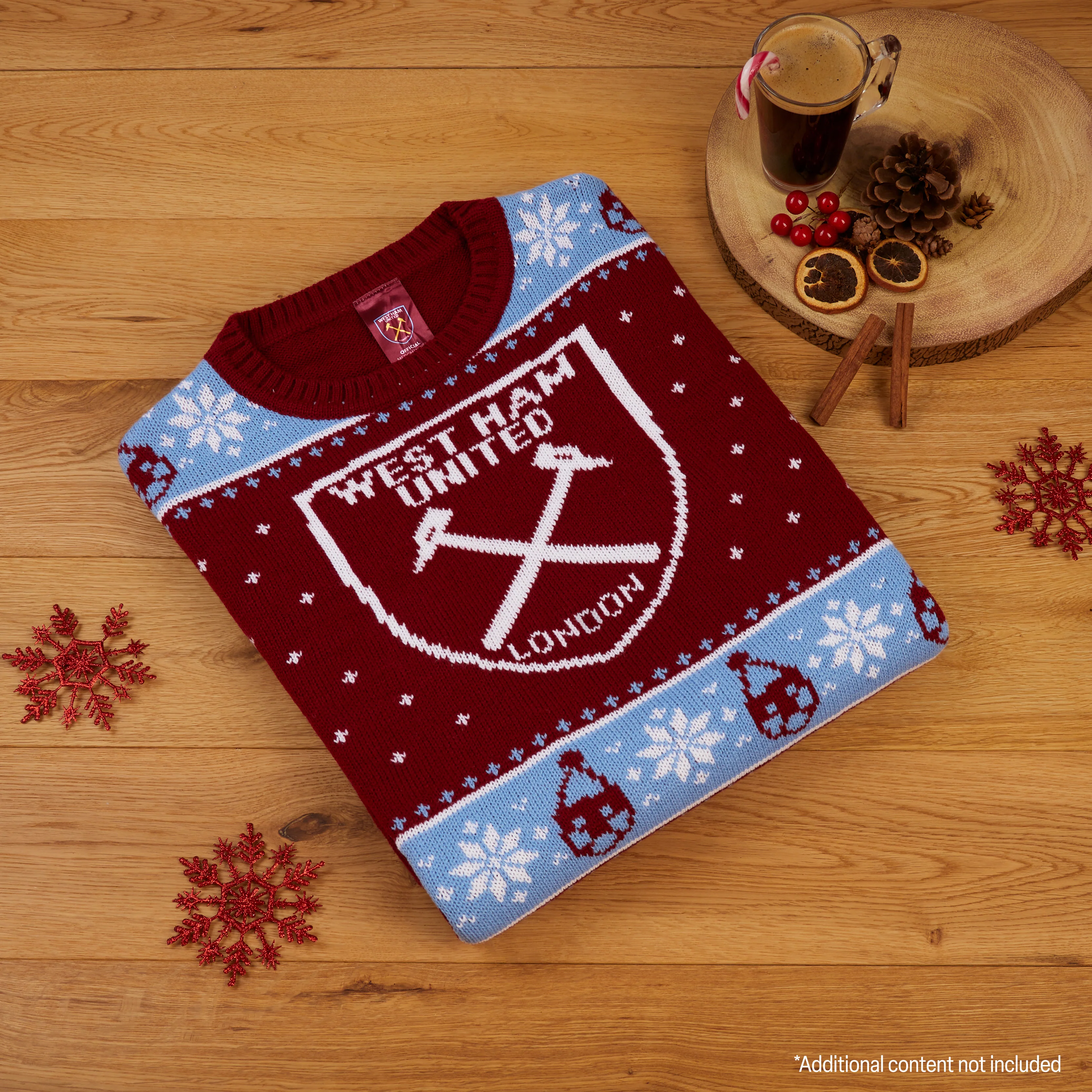 West Ham United FC Christmas Jumpers for Men - Image 2